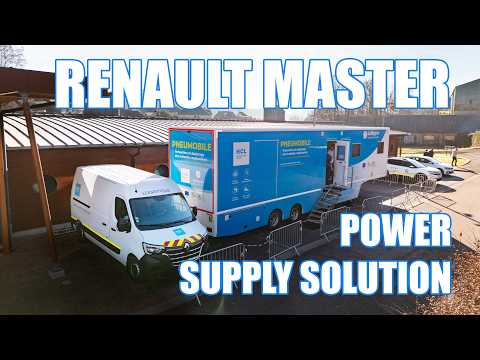 First of Its Kind in Europe - How a Renault Master Battery Replaces Diesel for Lung Screening