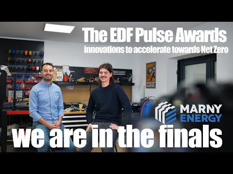 Marc Areny et Pierre-Antoine - Marny Energy en Finale des EDF Pulse Awards 2024
