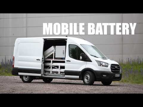 160 kWh Second-Life Battery Van: Powering a Mobile Lung Scanner