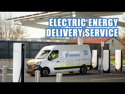 A Fast Delivery Electrical Energy Van: A Renault Master Providing Clean, Silent Energy